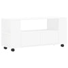 Valkoinen tv-taso Sincovici 102x34,5x43cm (puinen)