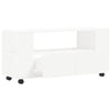 Valkoinen tv-taso Sincovici 102x34,5x43cm (puinen)