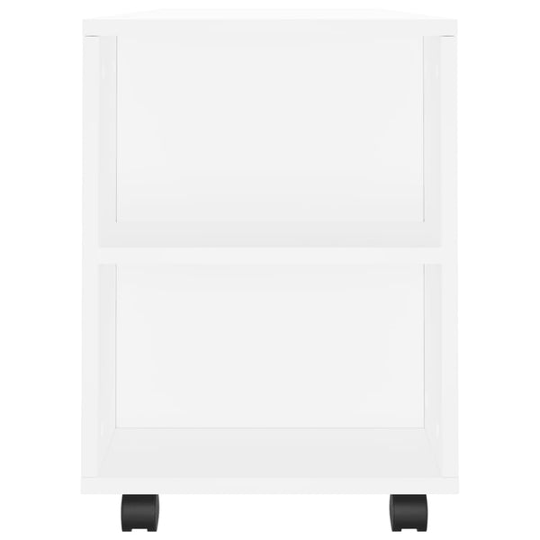 Valkoinen tv-taso Sincovici 102x34,5x43cm (puinen)