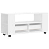 Valkoinen tv-taso Sincovici 102x34,5x43cm (puinen)