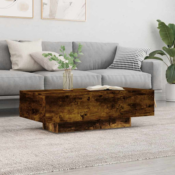 Couchtisch Räuchereiche Hordei 100x49,5x31cm (Holz)