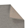 Silberner Läufer Sisal-Stil Heraldine 80x300cm