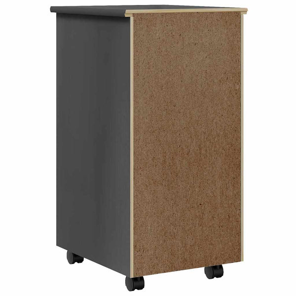 Graue Rollschubbox Moss Antusa (Kiefer)