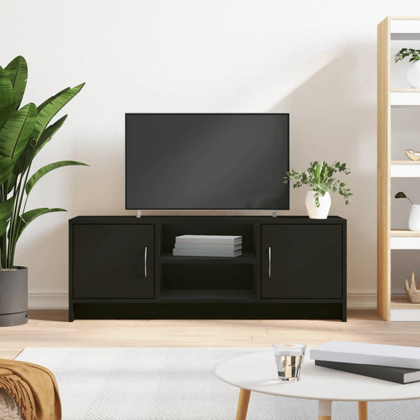 Schwarzer TV-Schrank Harmon 102x30x37,5cm (Holz)