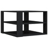 Schwarzer Couchtisch Mindre 59,5x59,5x40cm (Holz)