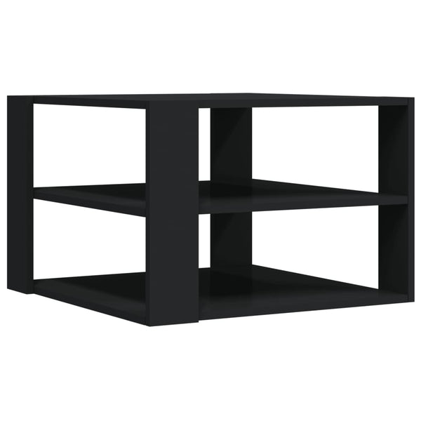 Schwarzer Couchtisch Mindre 59,5x59,5x40cm (Holz)