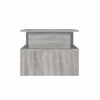 Grauer Couchtisch Grunia 90x55x42,5cm (Holz)