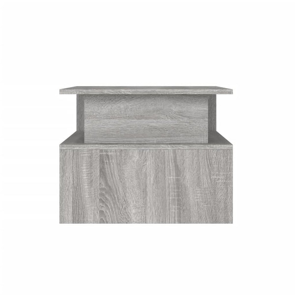 Grauer Couchtisch Grunia 90x55x42,5cm (Holz)