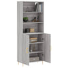 69,5x34x180cm grauer Schrank Neubahar (Holz)