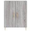 69,5x34x180cm grauer Schrank Neubahar (Holz)