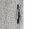 Grauer Myrtis Schrank 69,5x34x180cm (Holzmaterial)