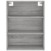 Grauer Adinela Schrank 69,5x34x180cm (Holz)