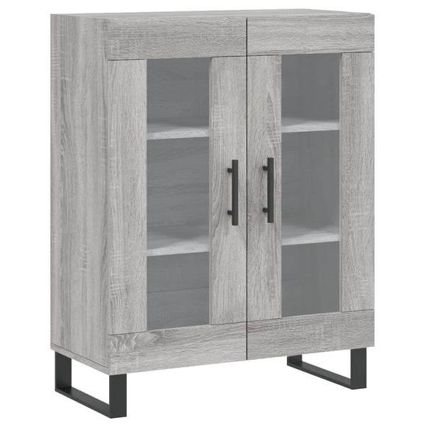 Grauer Adinela Schrank 69,5x34x180cm (Holz)