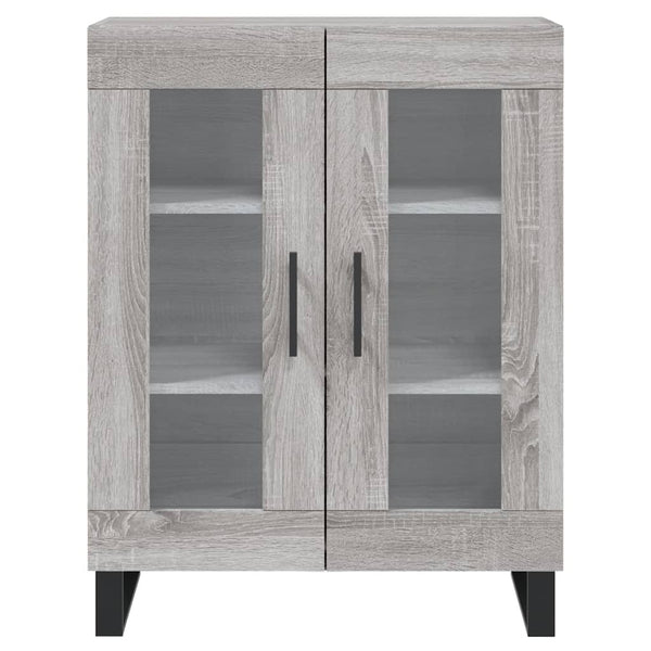 Grauer Adinela Schrank 69,5x34x180cm (Holz)