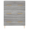 Grauer Neubahar Schrank 69,5x34x180cm (Holz)