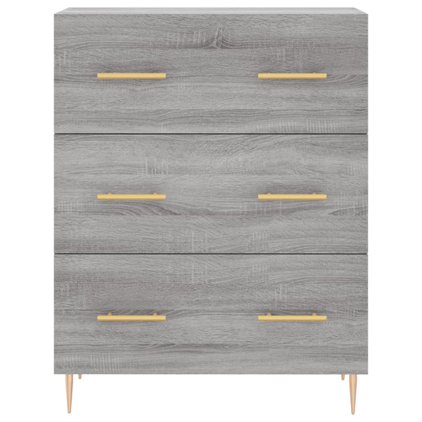 Grauer Neubahar Schrank 69,5x34x180cm (Holz)