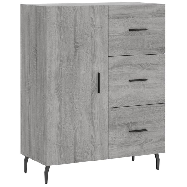 Stejerel grauer Schrank 69,5x34x180cm (Holz)