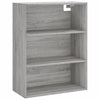 Kenneth Schrank grau 69,5x34x180cm (Holz)