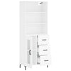 Schrank weiß Harabor 69,5x34x180cm (Holz)