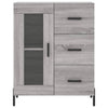 Schrank grau 69,5x34x180cm (Holz)