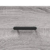 Schrank grau 69,5x34x180cm (Holz)