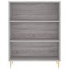 Grauer Schrank Neubahar 69,5x32,5x180cm (Holz)