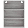 Grauer Schrank Neubahar 69,5x32,5x180cm (Holz)