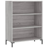 Grauer Schrank Harabor 69,5x32,5x180cm (Holz)