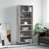 Grauer Schrank Harabor 69,5x32,5x180cm (Holz)