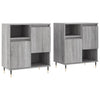 Graues Sideboard Pisica (2 Stk. Sonoma-Holz)