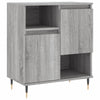 Graues Sideboard Pisica (2 Stk. Sonoma-Holz)