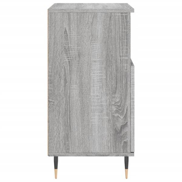 Graues Sideboard Pisica (2 Stk. Sonoma-Holz)