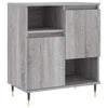 Graues Sideboard Pisica (3-teilig Sonoma Holz)