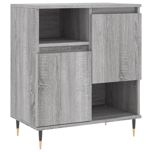 Graues Sideboard Pisica (3-teilig Sonoma Holz)
