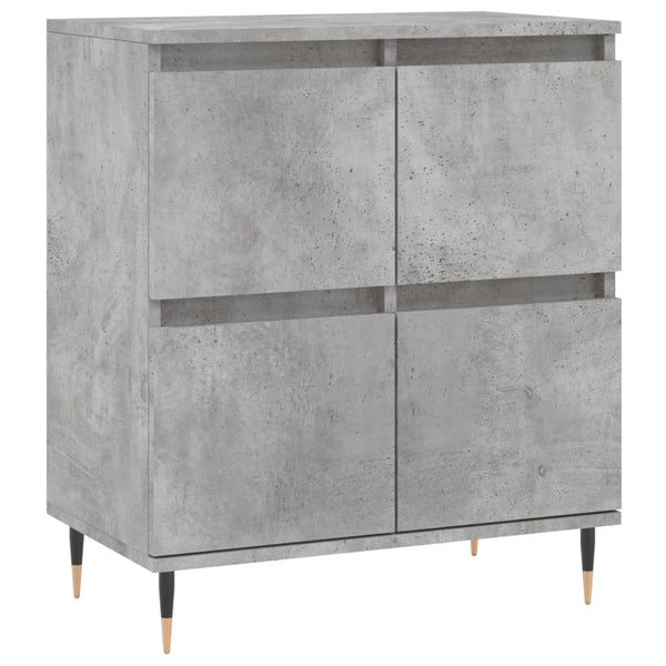 Betongraue Kommoden Gaiser (2 Stück Holz)