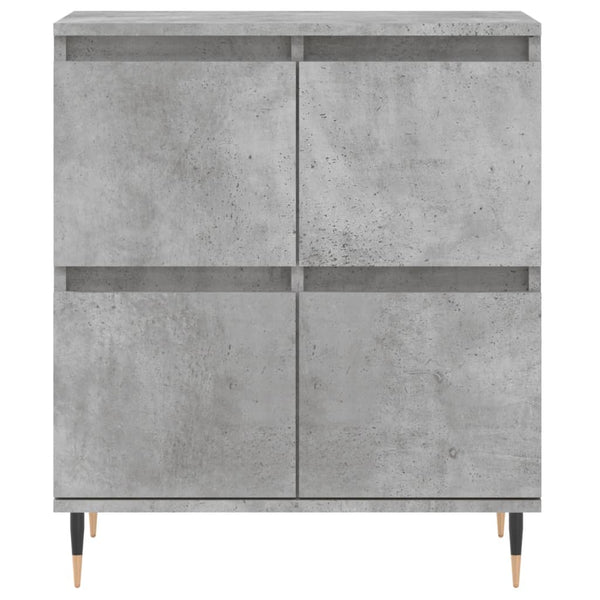 Betongraue Kommoden Gaiser (2 Stück Holz)