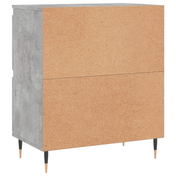 Betongraue Kommoden Gaiser (2 Stück Holz)