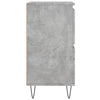 Betongraues Sideboard Tabarce (2-teilig, Holz)