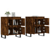 Sideboards Dorice (2 St. Räuchereiche Holz)