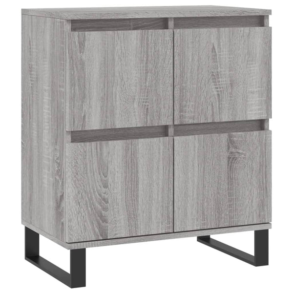 Graue Anrichte Dorice (2-teilig Sonoma Holz)