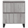 Graue Anrichte Dorice (2-teilig Sonoma Holz)