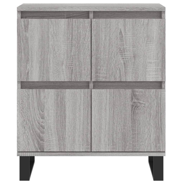 Graue Anrichte Dorice (2-teilig Sonoma Holz)