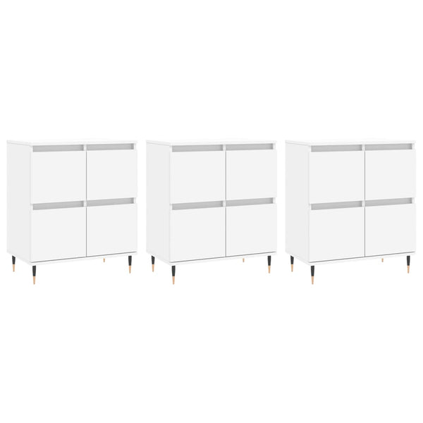 Weißer Gaiser-Schrank (3 Stück Holz)