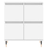 Weißer Gaiser-Schrank (3 Stück Holz)