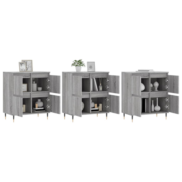Graue Anrichten Gaiser (3 Stk. Sonoma-Holz)
