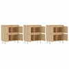 Sideboards Tabarce (3 Stück Sonoma-Eiche Holz)