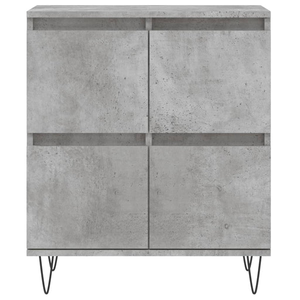 Sideboards Tabarce in Betongrau (3 Stück Holz)