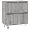 Grauer Wäscheschrank Tabarce (3 Stück Sonoma Holz)