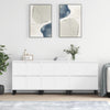 Weißes Sideboard Dorice (3 Stück aus Holz)