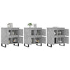 Betongraues Sideboard Dorice (3 Holzteile)